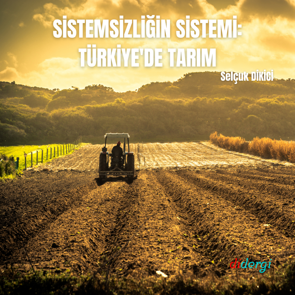 SİSTEMSİZLİĞİN SİSTEMİ: TÜRKİYE’DE TARIM